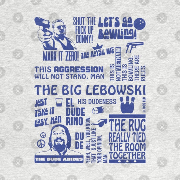 The Big Lebowski Quotes by Zen Cosmos Official